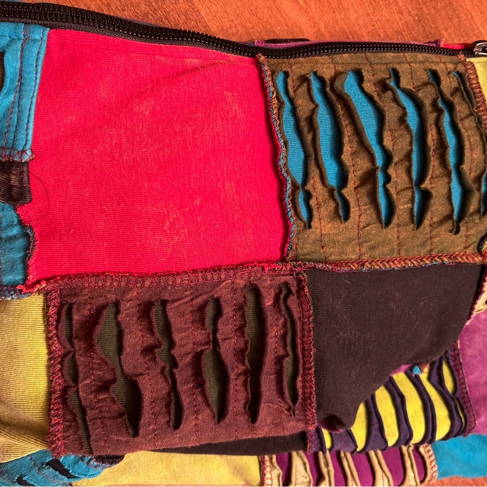 Rising International Multicolor Patchwork Utility Jacket - Picture 7 of 7